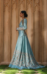 Embroidered Trail Lehenga With  JacketIMG_9318