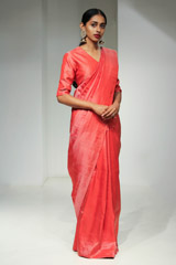 Red Dotted Zari Saree32_video