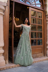 Swaroski Offshoulder GownDSC06784