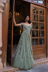 Swaroski Offshoulder GownDSC06786