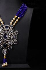 Zircon and Kundan Necklace SetIMG_9021
