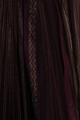 Wine Embellished Gown_DTR2304