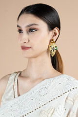 Peacock Earrings