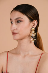 Antique Fusion Drop Earring_DTR3148