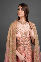 Pink Embellished Banarsi Lehenga Set_DSC4472-Edit