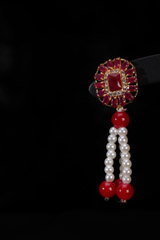 Choker with Ruby Pendant SetIMG_0532