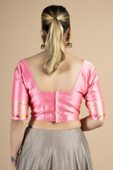 Pink Brocade BlouseDSC09581