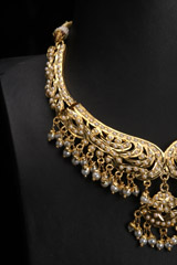 Jadau Pearl And Gold SetIMG_9527