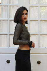 Knit Waist Cut Out Gown3