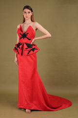 Red Flamingo Gown