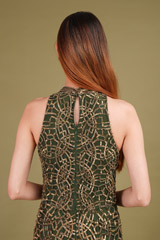 Olive Green Incut GownDSC01303