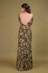 Green Embellished GownDSC01320