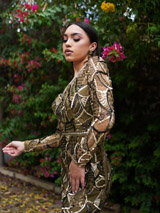 Green Embellished GownDSC05586