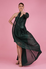 Green  Sequin GownDSC05583