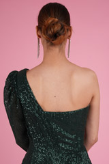 Green  Sequin GownDSC05589