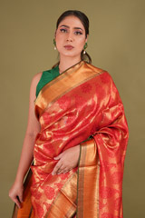 Kanchivaram Silk Brocade SareeDSC00778