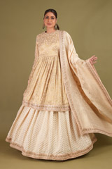 Banarasi Anarkali With Lehenga