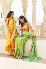 Banarasi Khadi Bandhini Saree3
