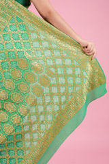 Banarasi Khadi Bandhini SareeDSC05875