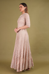 Powder Peach Sequins GownDSC00283
