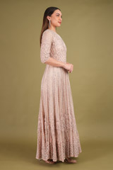 Powder Peach Sequins GownDSC00284