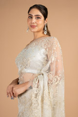 Chantilly lace sareeDSC08381