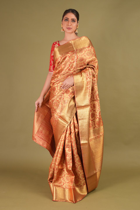 Kanchivaram Brocade Saree