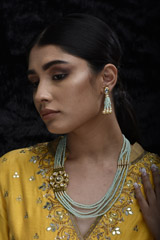 Mint Multi String Necklace Set_SUB1294