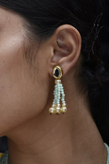 Mint Multi String Necklace Set_SUB1297