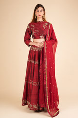 Red Lehenga SetDSC01879