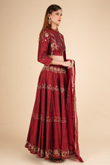 Red Lehenga SetDSC01882