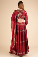 Red Lehenga SetDSC01885