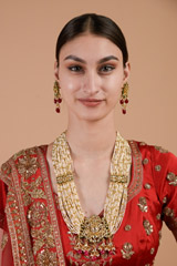 Necklace with Kundan Pendant