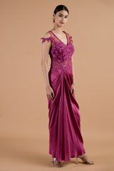 Draped Saree Gown_DTR4367