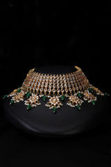 Kundan Necklace Set With BeadsIMG_1044