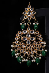 Kundan Necklace Set With BeadsIMG_1048