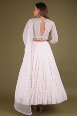 Pink Tiered LehengaDSC03696