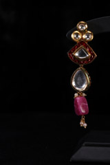 Red Meenakari And Kundan SetIMG_0896