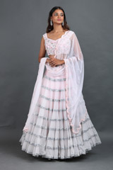 Pink Sequins LehengaIMG_9035