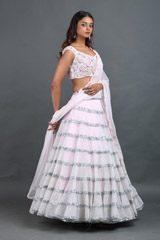 Pink Sequins LehengaIMG_9042