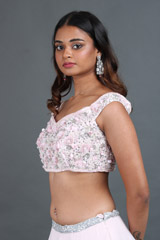 Pink Sequins LehengaIMG_9047