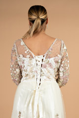 White Embroidered GownDSC04298