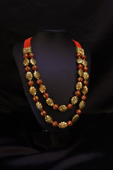 Floral Multi Layer Necklace Set