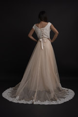 Beige Embroidered Gown_SUB8581