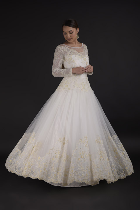 White Bridal Gown