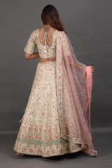 Cream Thread And Sequin LehengaIMG_9137