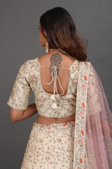 Cream Thread And Sequin LehengaIMG_9138