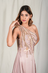 One Shoulder Draped Gown_DSC2470-Edit