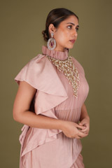 Draped Saree GownDSC02630