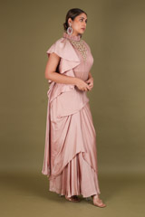 Draped Saree GownDSC02631